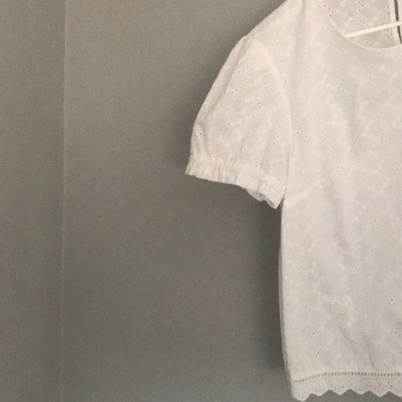 h&m white lace blouse - Picture 3 of 4